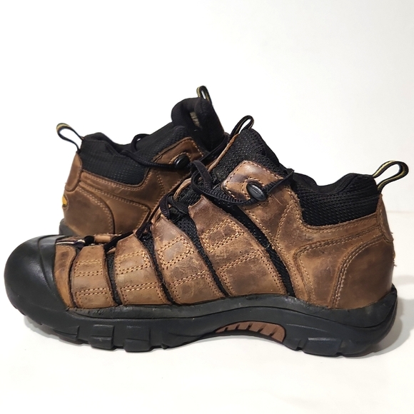 Keen Dry Leather Waterproof Outdoor Midi Hiking Shoes Brown Men's 7.5 EU 40 - Picture 12 of 14